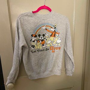 Disney - Let There Be Love Crew Sweatshirt - XS